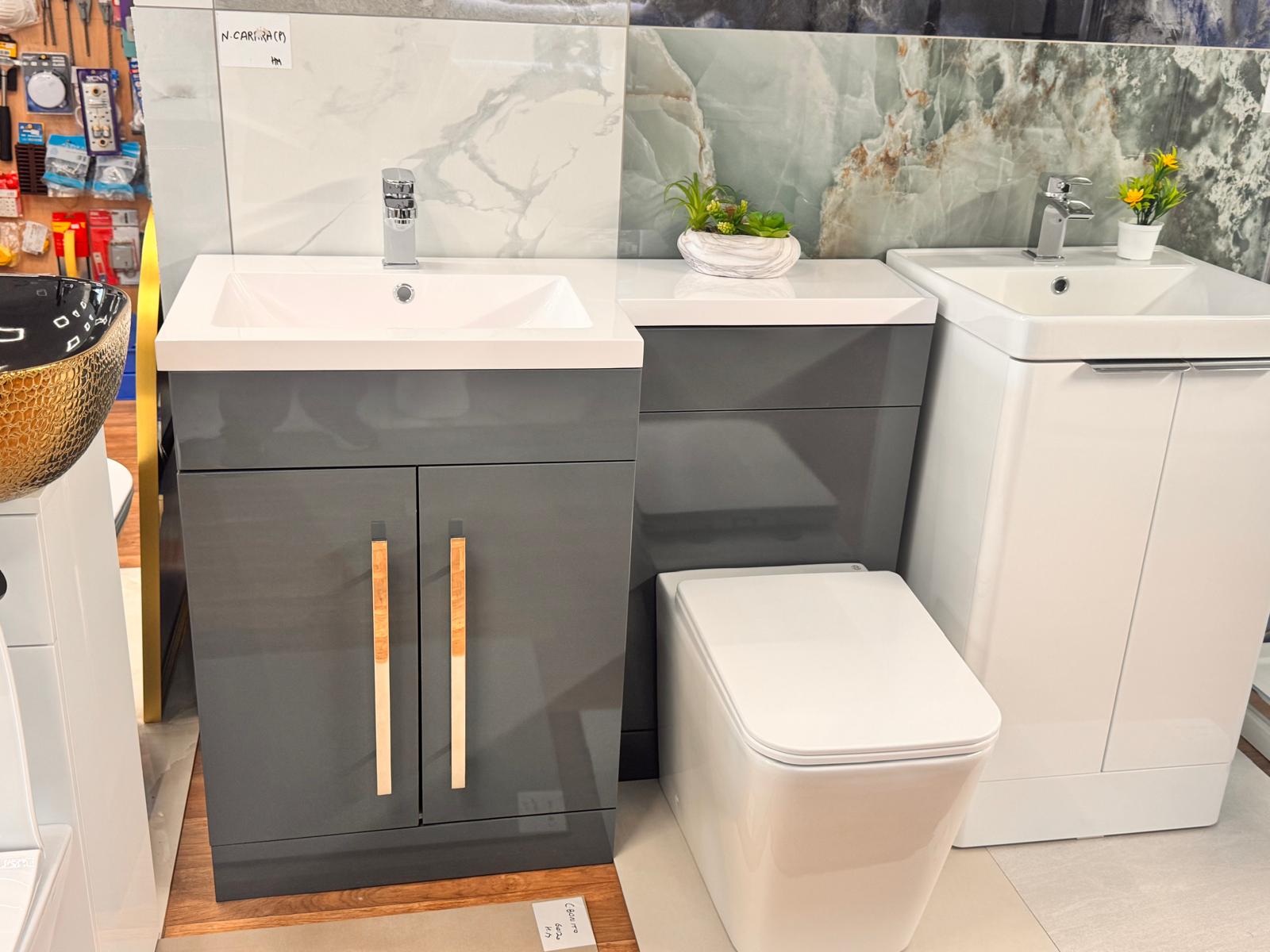Bathroom product display