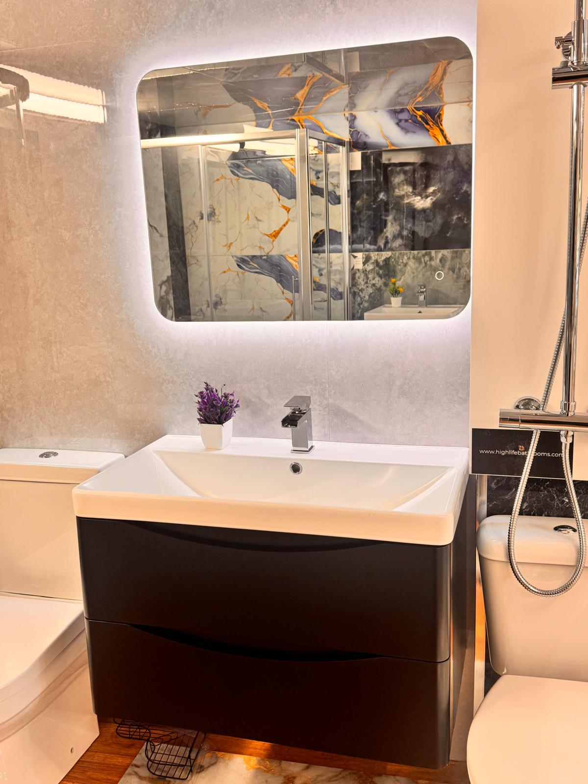 Bathroom product display